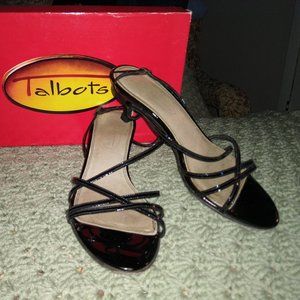 Gently worn Talbots Strappy Willette Kitten Heels/Sandals Size 6M